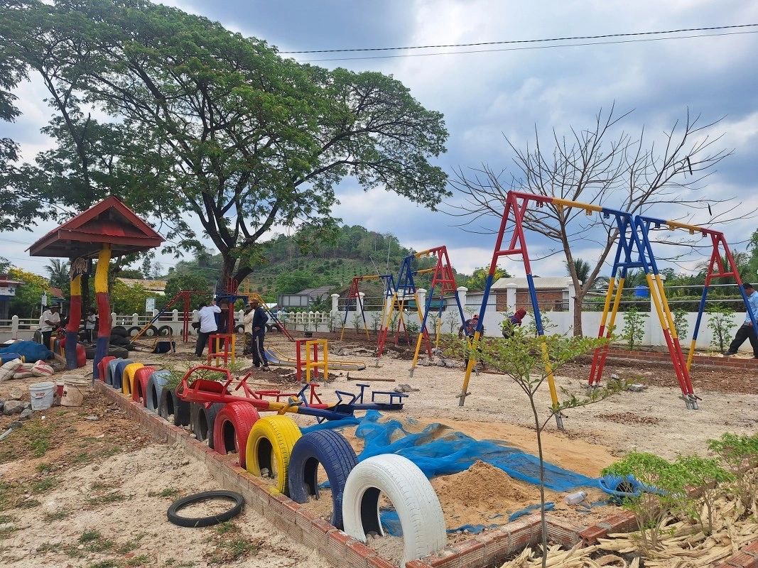 A New Playground for Trav Chuo Primary School